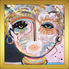 Load image into Gallery viewer, Mint Blush Chica Art by Windy O'Connor