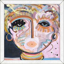 Load image into Gallery viewer, Mint Blush Chica Art by Windy O'Connor