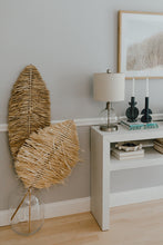 Load image into Gallery viewer, Handmade Natural Raffia Anahaw Leaf Shape