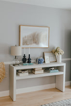 Load image into Gallery viewer, Stoneware Reactive Glaze Bowl w/ Orbs- Speckled Cream AH 3155