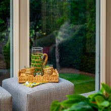 Load image into Gallery viewer, Scalloped Rattan Trays (multiple sizes)