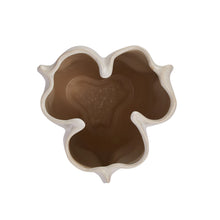 Load image into Gallery viewer, Stoneware Organic Shaped Vase, Matte Cream Color