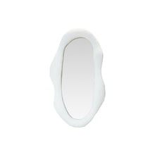 Load image into Gallery viewer, Resin Wall Mirror w/ Debossed Lines, Volcano Finish (Hangs Vertically & Horizontally)