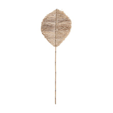 Load image into Gallery viewer, Handmade Natural Raffia Anahaw Leaf Shape