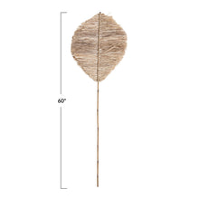 Load image into Gallery viewer, Handmade Natural Raffia Anahaw Leaf Shape