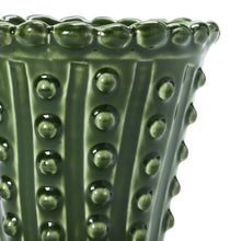 Load image into Gallery viewer, Green Hobnail Planter