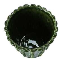 Load image into Gallery viewer, Green Hobnail Planter