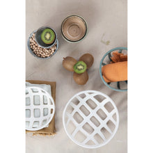 Load image into Gallery viewer, Handmade Stoneware Basket Bowls