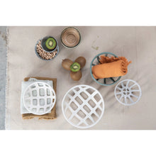Load image into Gallery viewer, Handmade Stoneware Basket Bowls