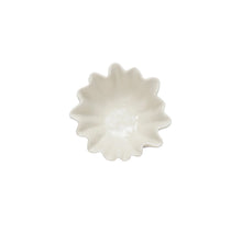 Load image into Gallery viewer, Stoneware White Fluted Bowl - Small