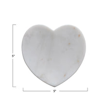 Load image into Gallery viewer, Heart Shaped Marble Dish