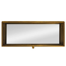 Load image into Gallery viewer, Antique Decorative Mirrored Brass Box
