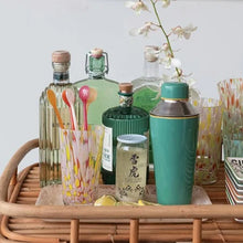 Load image into Gallery viewer, 21 oz. Enameled Stainless Steel Cocktail Shaker w/ Colored Edge