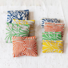 Load image into Gallery viewer, Woven Cotton Printed Zip Pouch