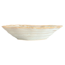 Load image into Gallery viewer, Stoneware Oyster Shell Shaped Bowl, Grey (Each One Will Vary)