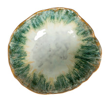Load image into Gallery viewer, Stoneware Footed Bowl, Reactive Glaze (Each One Will Vary)