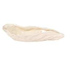 Load image into Gallery viewer, Stoneware Oyster Shell Shaped Bowl & Unglazed (Each Will Vary)