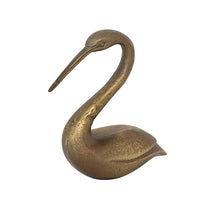 Load image into Gallery viewer, Cast Aluminum Bird, Antique Brass Finish