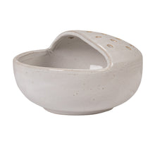 Load image into Gallery viewer, Stoneware Berry Bowl With Strainer White