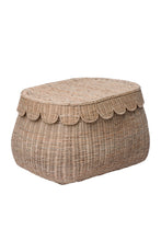Load image into Gallery viewer, Scalloped Rattan Baskets - Multiple Sizes