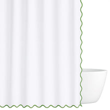 Load image into Gallery viewer, Laura Park Scalloped Shower Curtain