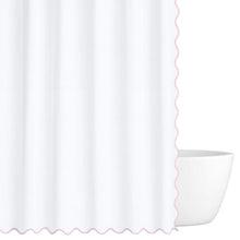 Load image into Gallery viewer, Laura Park Scalloped Shower Curtain