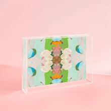Load image into Gallery viewer, Monet's Garden Green Small Acrylic Tray