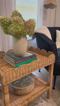 Load and play video in Gallery viewer, Scalloped Side Table