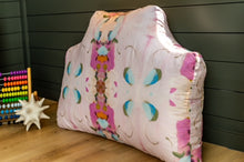 Load image into Gallery viewer, Laura Park Headboard Pillow - Monet's Garden in Pink