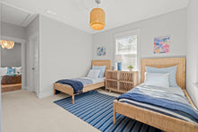 Load image into Gallery viewer, The Loop Rattan 2 Shelf Open Cabinet