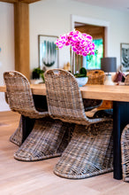 Load image into Gallery viewer, The Beaufort Hand-Woven Rattan and Metal Chair