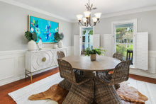 Load image into Gallery viewer, The Beaufort Hand-Woven Rattan and Metal Chair