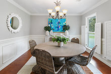 Load image into Gallery viewer, The Beaufort Hand-Woven Rattan and Metal Chair