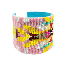 Load image into Gallery viewer, Laura Park Flower Child Beaded Cuff Bracelet
