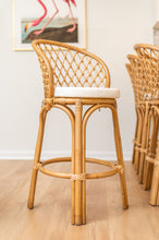 Load image into Gallery viewer, Croydon Counter Height Rattan Stool