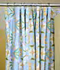 Laura Park English Garden Blue Shower Curtain