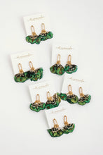 Load image into Gallery viewer, Mallard Fall Feather Tassel Statement Earrings
