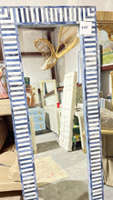 Load image into Gallery viewer, Blue &amp; White Bone Inlay Mirror - Multiple Sizes
