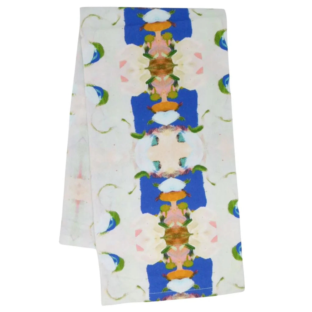 Monet's Garden Navy Tea Towel by Laura Park – Auden & Avery