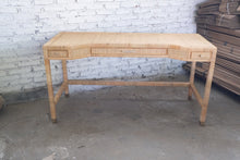Load image into Gallery viewer, Hayes Rattan Desk /Vanity  Pre-Sale
