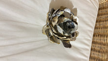 Load image into Gallery viewer, Oyster Shell Flower Votive Holder
