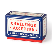 Load image into Gallery viewer, Brass Monkey Challenge Accepted Travel Tasks Card Deck
