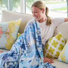 Load image into Gallery viewer, Ocean Breeze Fleece Blanket Blanket by Laura Park
