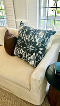 Load image into Gallery viewer, Lapis Lazuli Throw Pillow with Cording by Danielle Cather-Cohen
