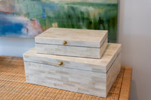 Load image into Gallery viewer, Bone Inlay Decorative Boxes - Multiple Sizes
