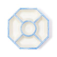 Load image into Gallery viewer, French Blue Bamboo Touch Chip and Dip
