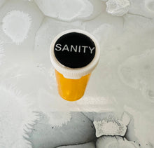 Load image into Gallery viewer, Sanity   Pill Case Pill Bottle 
