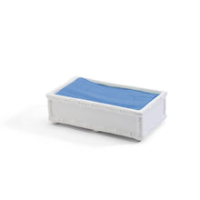 Load image into Gallery viewer, Hampton Faux Bamboo Fretwork Guest Napkin / Towel / Utensil Holder
