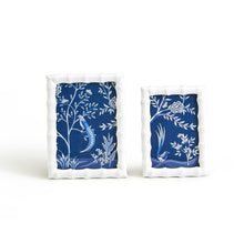 Load image into Gallery viewer, White Laquered Bamboo Frames
