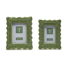Load image into Gallery viewer, Green Wicker Frame
